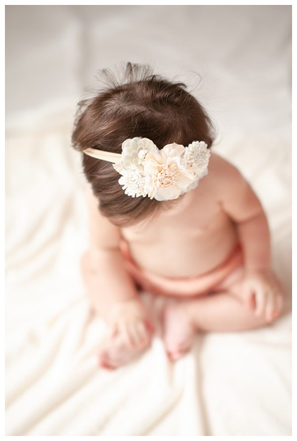 6 month old sitting up