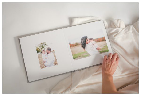 gorgeous baby photo album ideas - Custom frames and heirloom albums