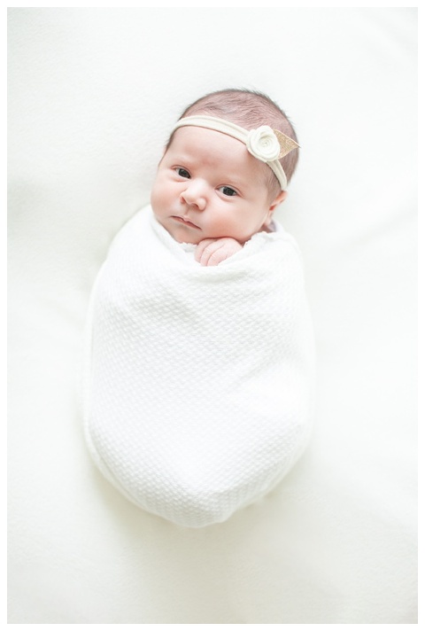 CT Newborn Studio Photography - baby girl