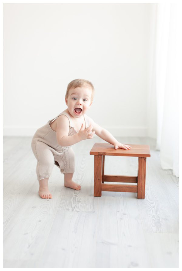 First birthday portrait and cake smash  session