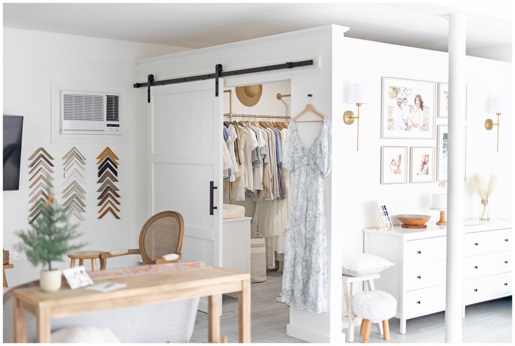 A beautiful light and airy photography studio located in Fairfield County, CT.